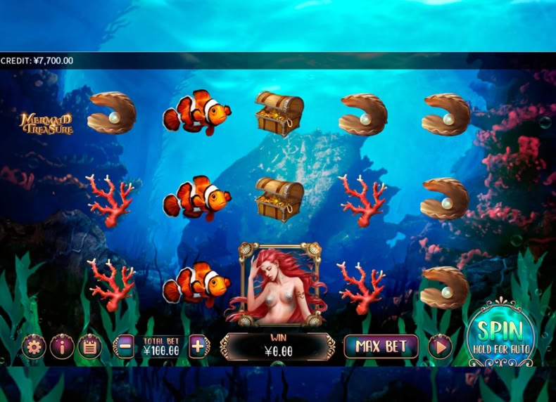 Mermaid Treasure game - play for free
