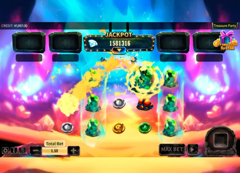 Treasure Jackpot Party game - play for free