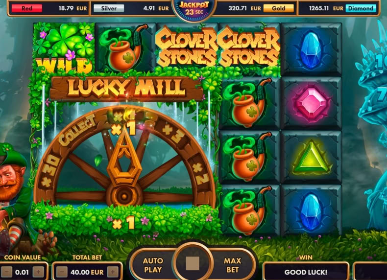 Clover Stones game - play for free