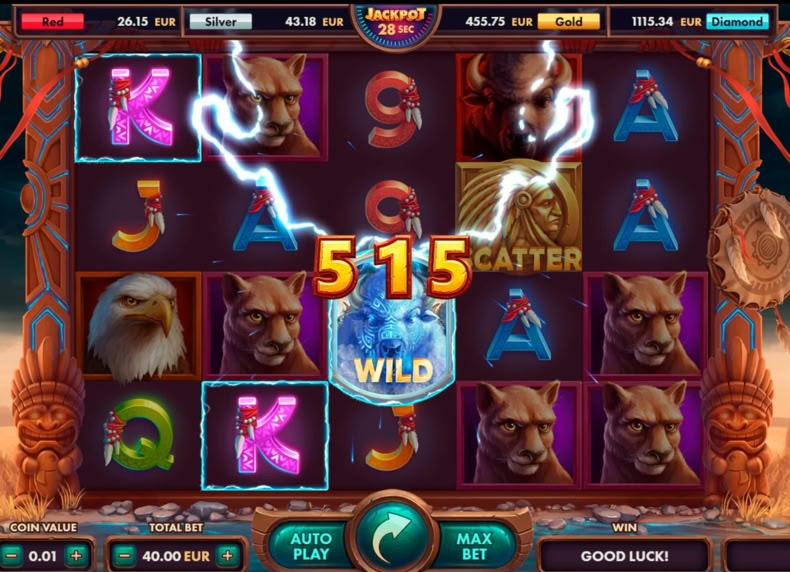 Wild Buffalo game - play for free