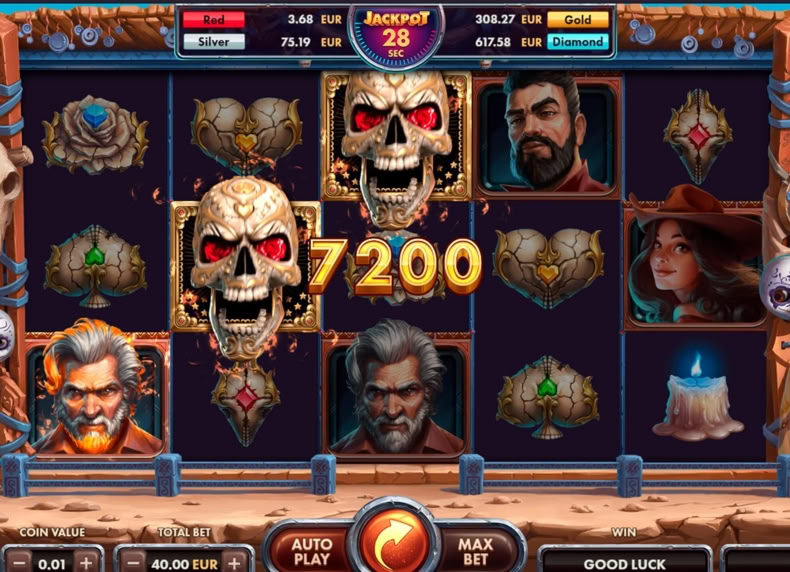Golden Skulls game - play for free