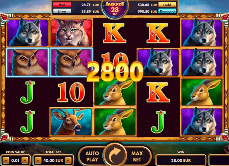 Wolf Reels game - play for free