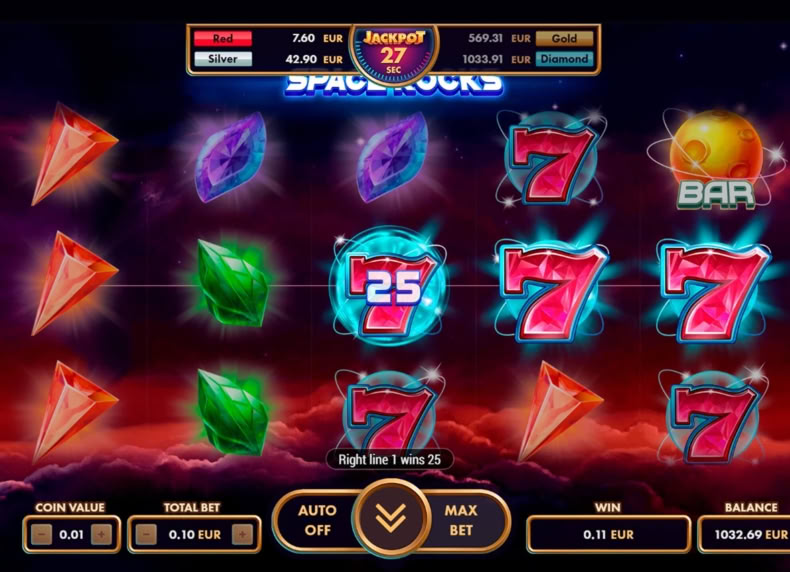 Space Rocks game - play for free
