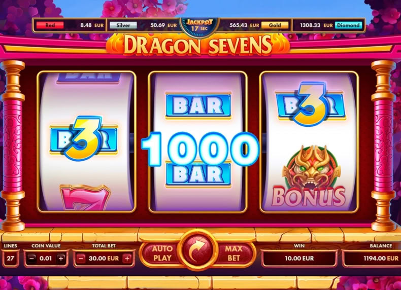Dragon Sevens game - play for free