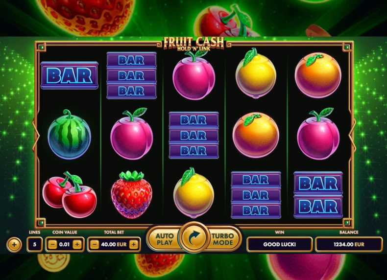 Fruit Cash Hold n' Link game - play for free