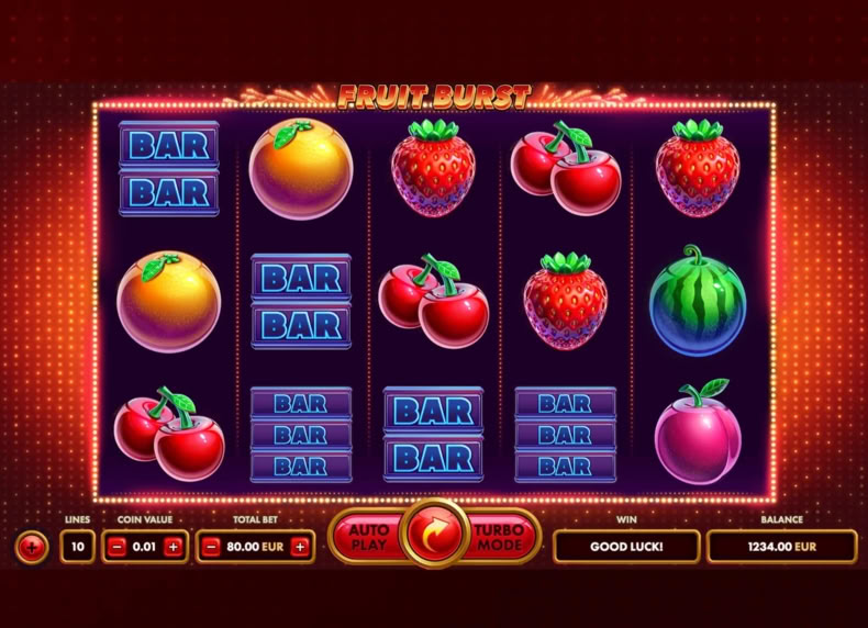 Fruit Burst game - play for free