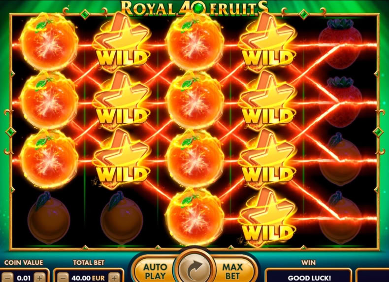 Royal Fruits 40 game - play for free