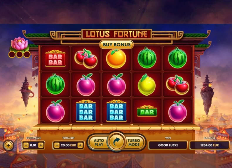 Lotus Fortune game - play for free
