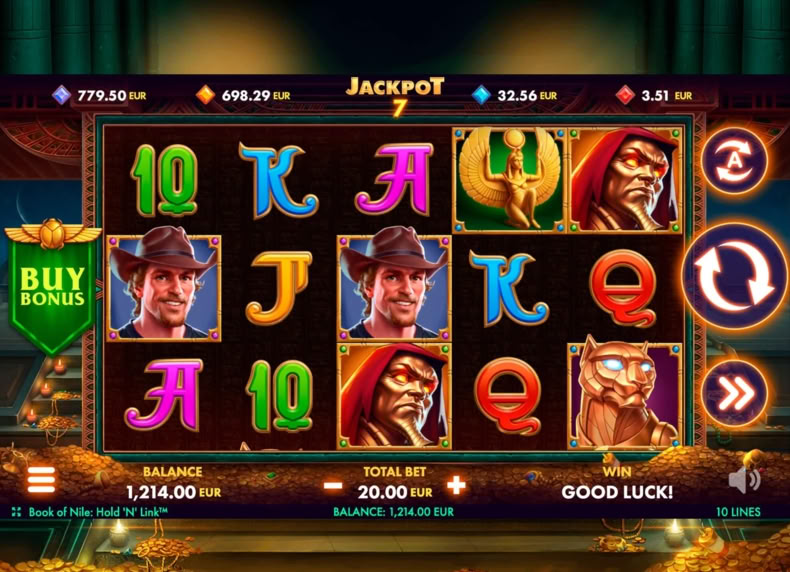 Book of Nile: Hold ‘n’ Link game - play for free