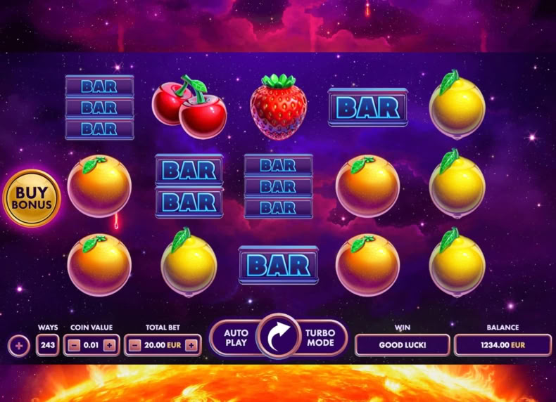 Inferno Fruits game - play for free