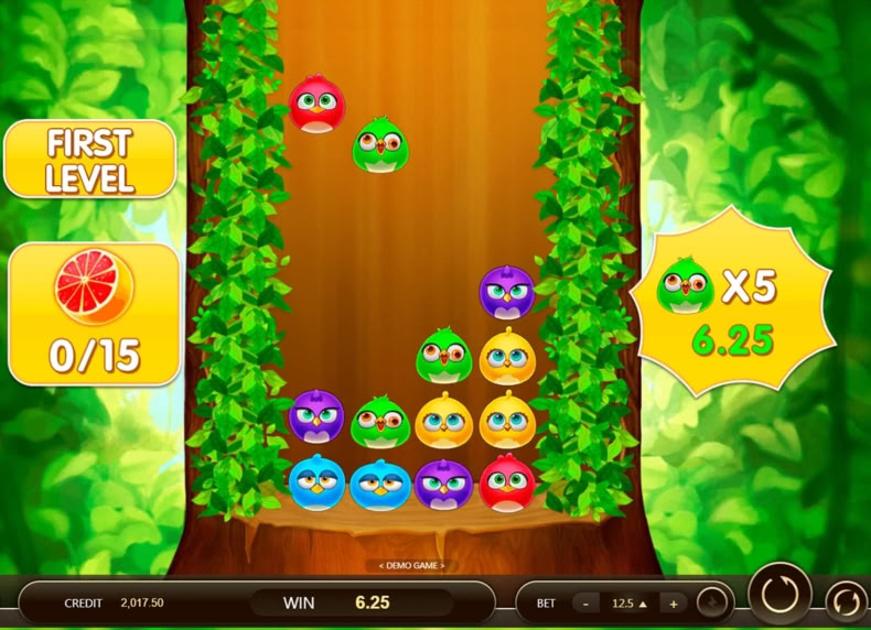 Birds Party game - play for free