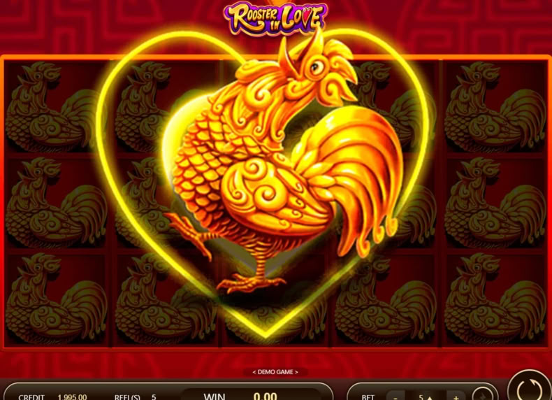 Rooster in Love game - play for free