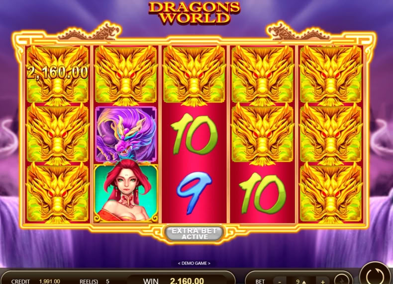 Dragon's World game - play for free