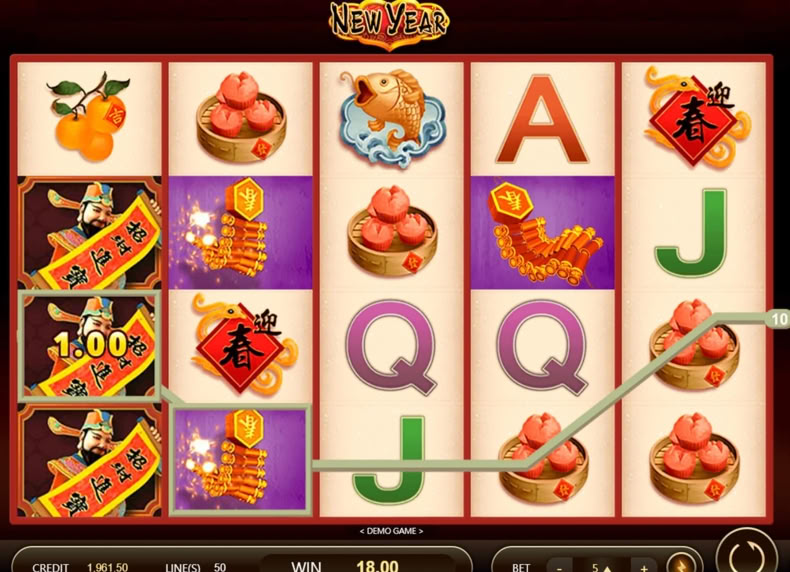 New Year game - play for free