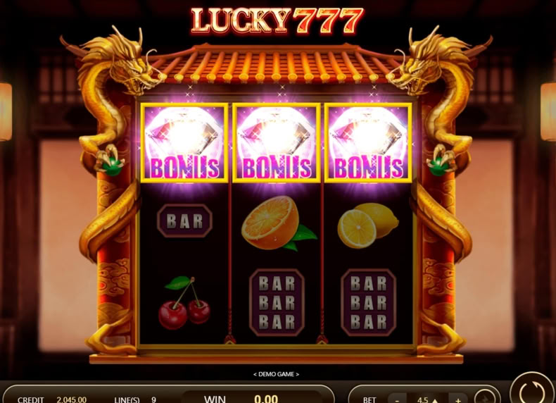 Lucky 777 game - play for free
