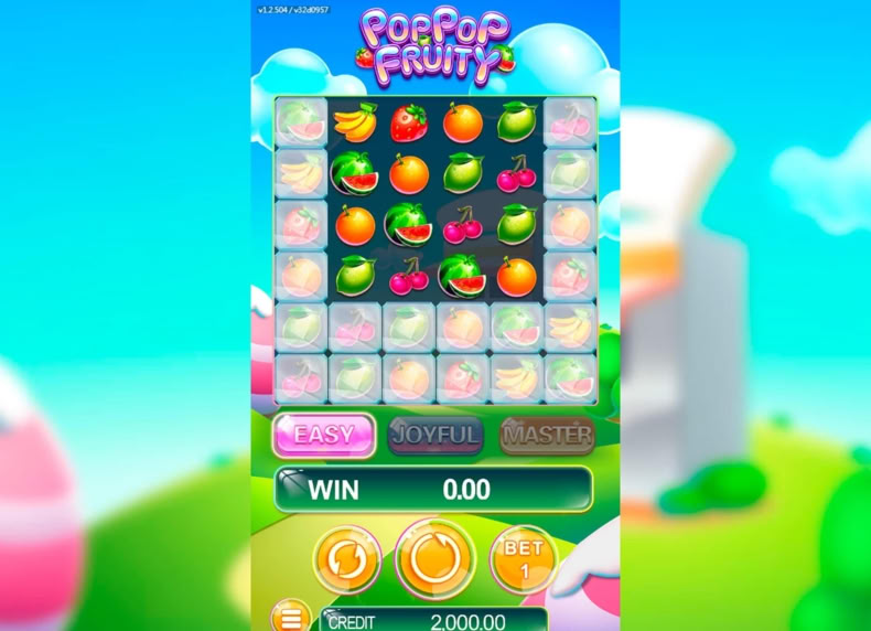 Pop Pop Fruity game - play for free