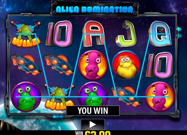 Alien Domination game - play for free