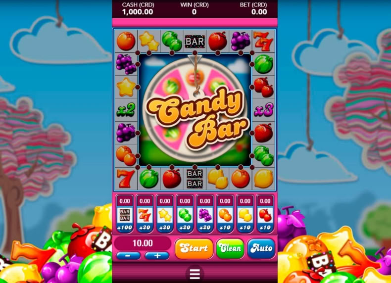 Candy Bar game - play for free