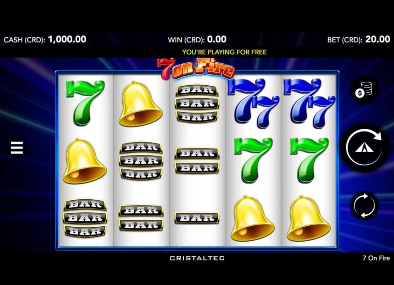 7 on Fire game - play for free