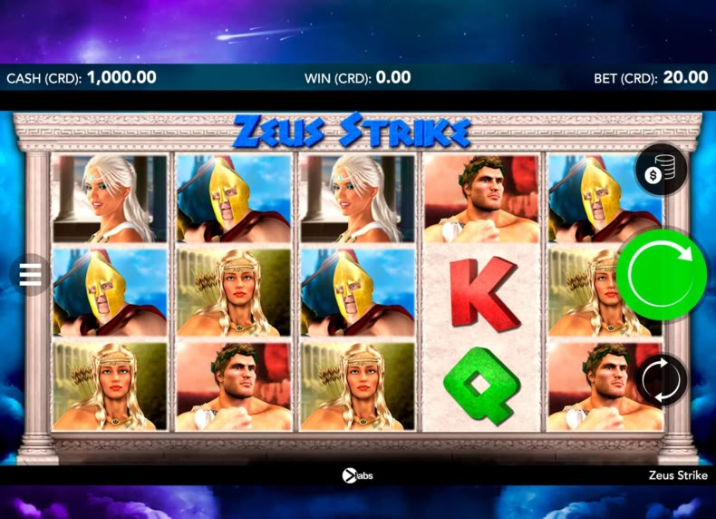 Zeus Strike game - play for free