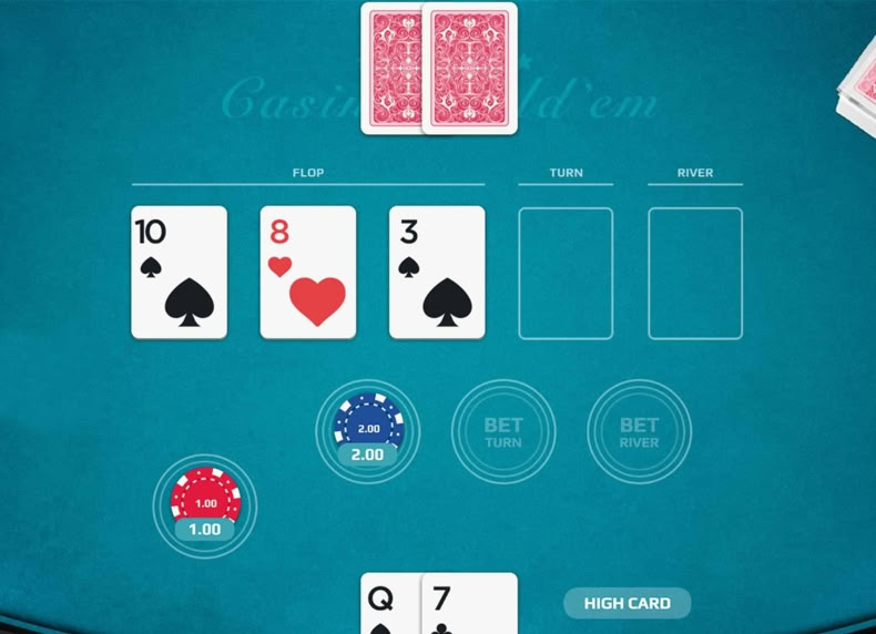 Casino Hold'em game - play for free