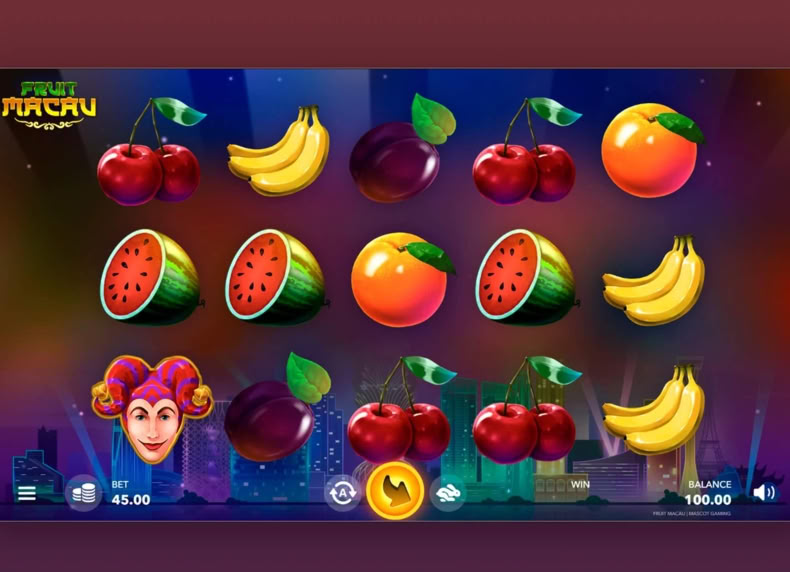 Fruit Macau game - play for free