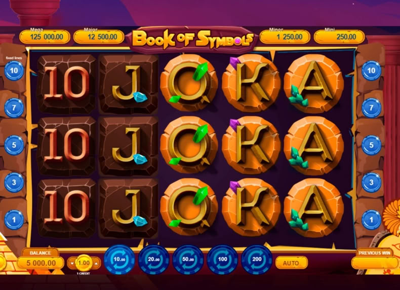 Book of Symbols game - play for free
