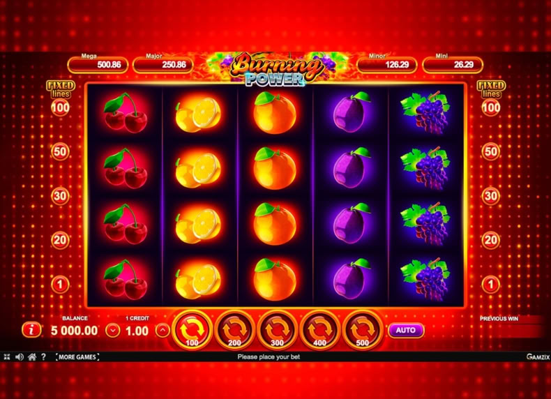 Burning Power game - play for free
