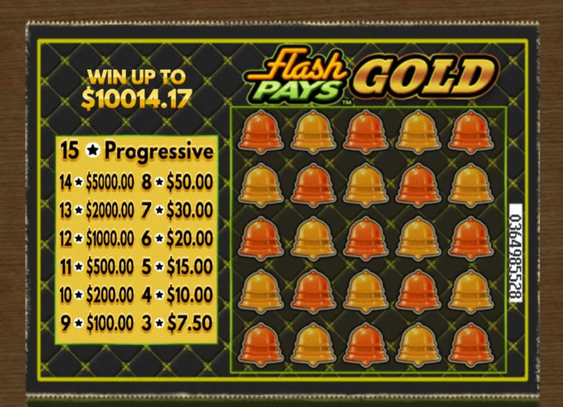 Flash Pays Gold game - play for free