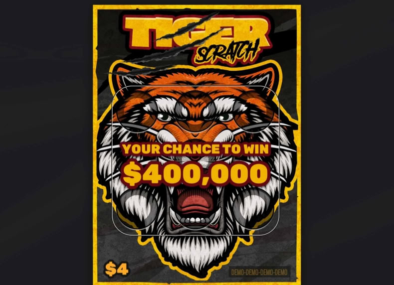 Tiger Scratch game - play for free