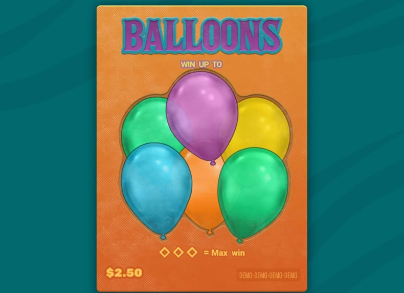 Balloons game - play for free