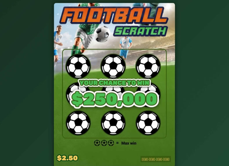 Football Scratch game - play for free