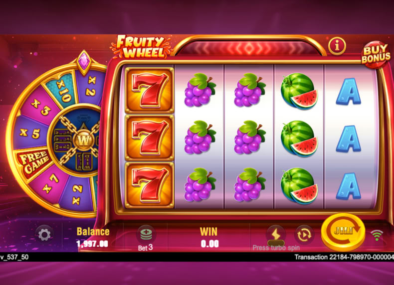 Fruity Wheel game - play for free