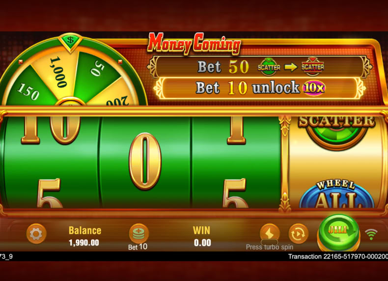 Money Coming game - play for free