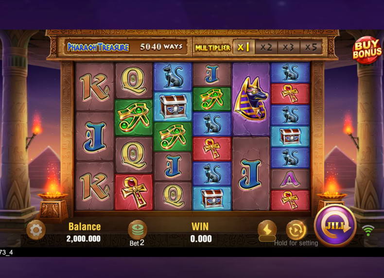 Pharaoh Treasure game - play for free