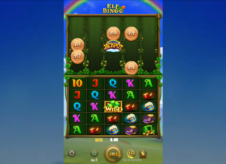 Elf Bingo game - play for free