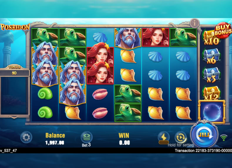 Poseidon game - play for free