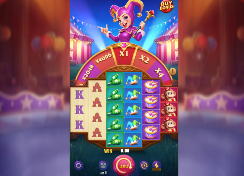 Circus Joker 4096 game - play for free