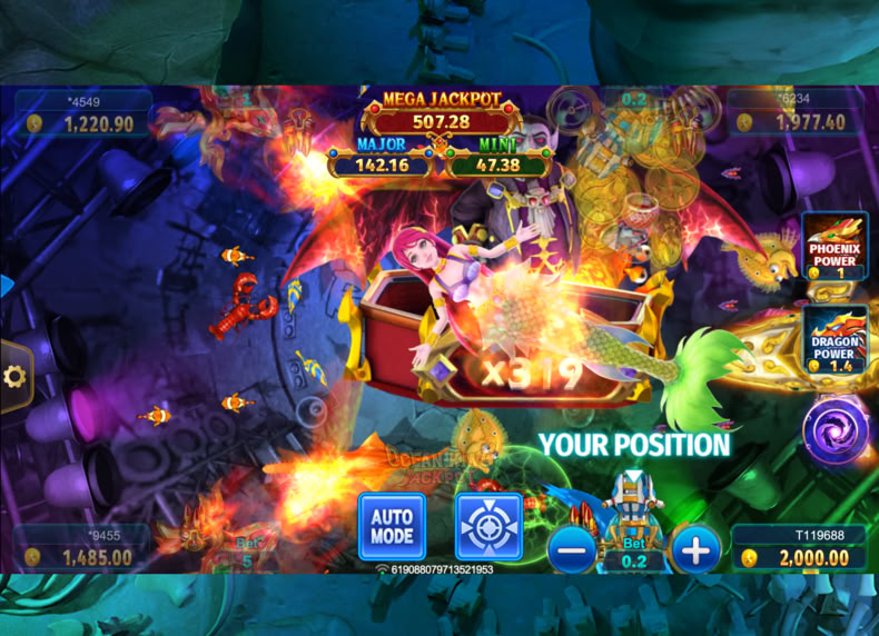 Ocean King Jackpot game - play for free
