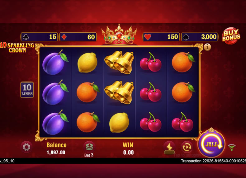 10 Sparkling Crown game - play for free