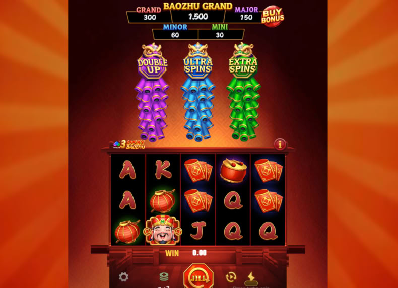 3 Lucky Baozhu game - play for free