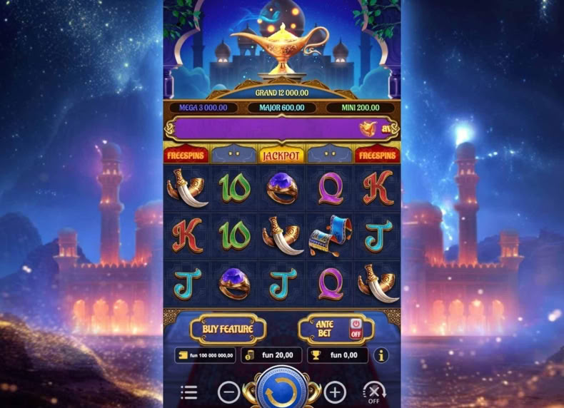 Wishes of the Genie game - play for free