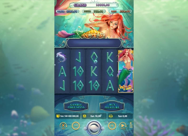Mermaid's Treasure game - play for free