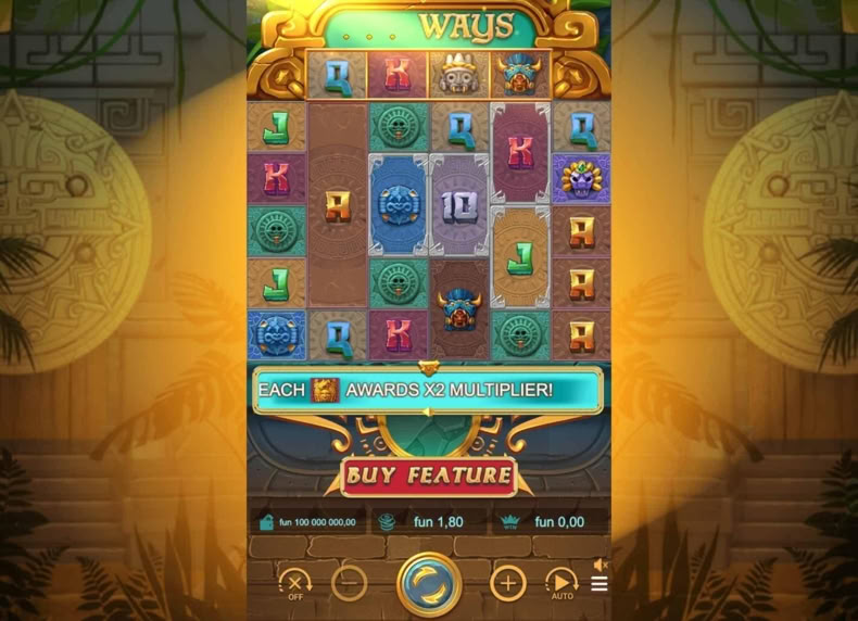 Queen of Aztec game - play for free