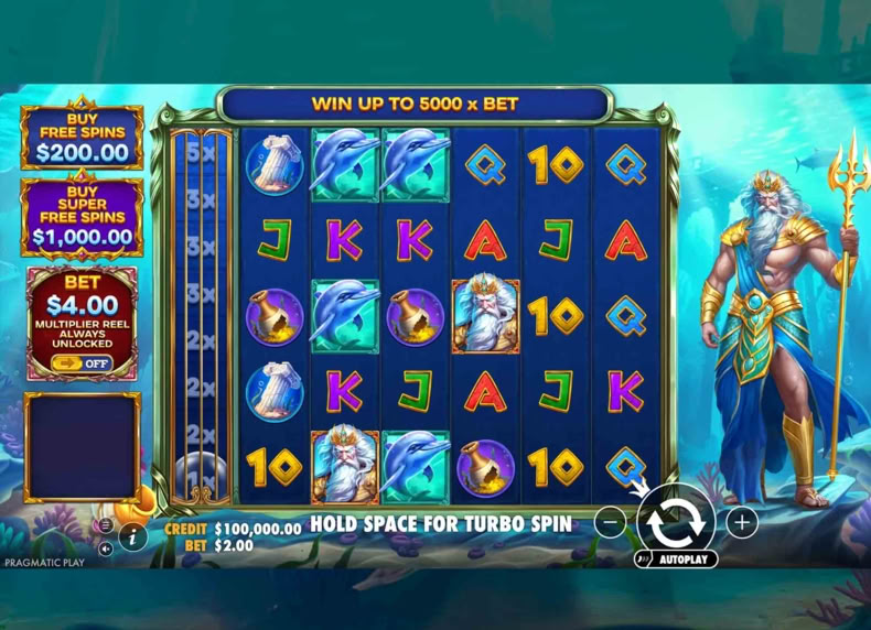 Waves of Poseidon game - play for free