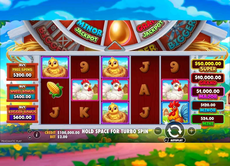 Bigger Barn House Bonanza game - play for free