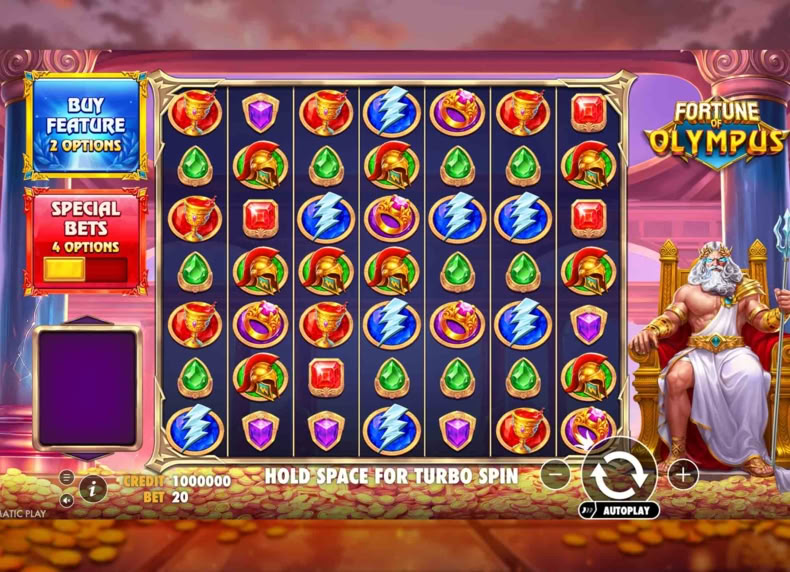 Fortune of Olympus game - play for free