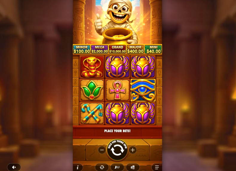 Tut’s Treasure Tower game - play for free