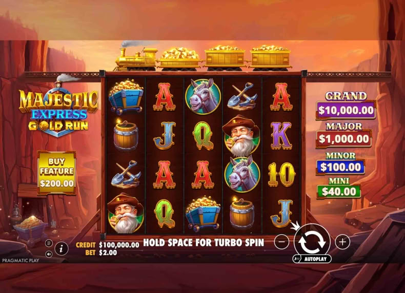 Majestic Express – Gold Run game - play for free