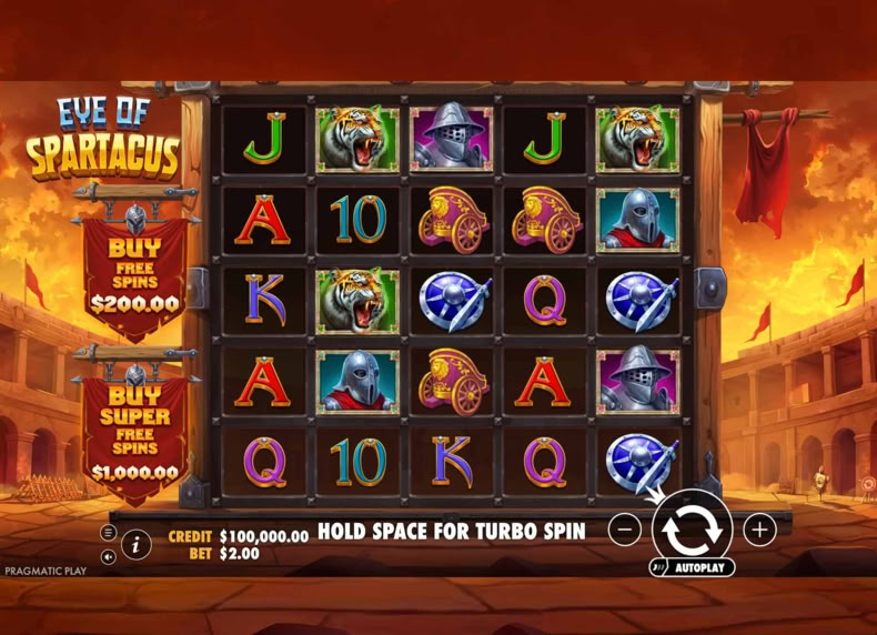 Eye of Spartacus game - play for free